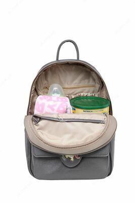Сумка рюкзак для мамы Colorland (сер)