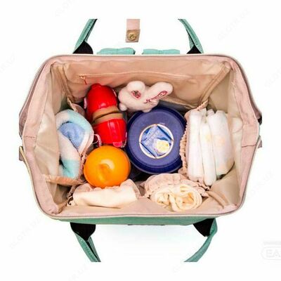 Сумка рюкзак для мамы Dokoclub (оранж)