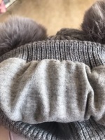 по запросу Детские вязаные шапочки с помпоном