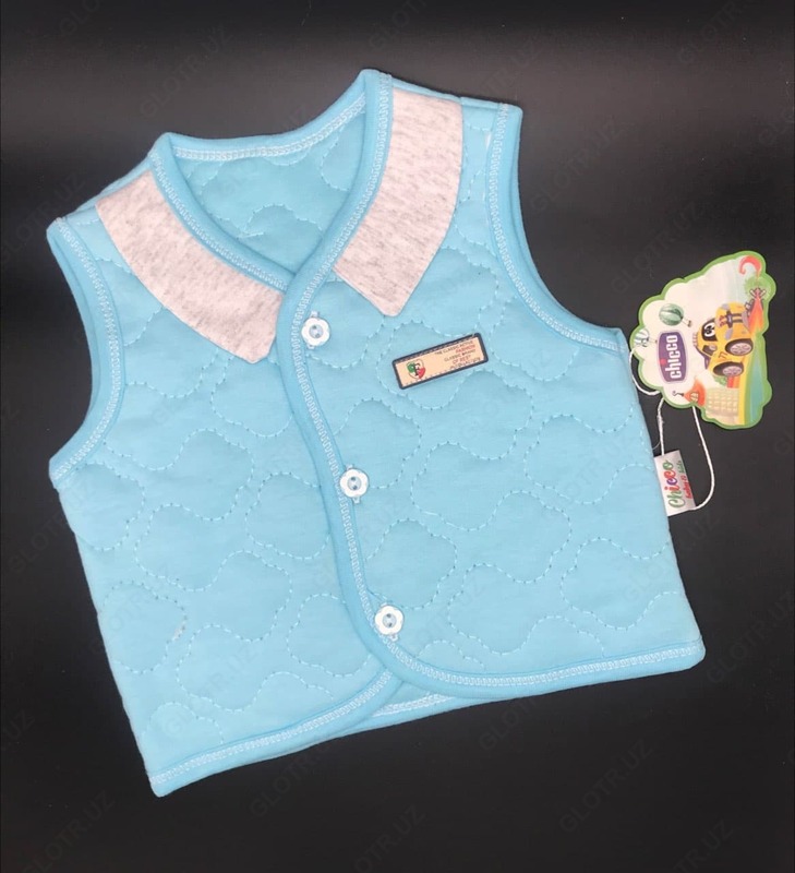 Bolalar uchun tikilgan iliq jilet