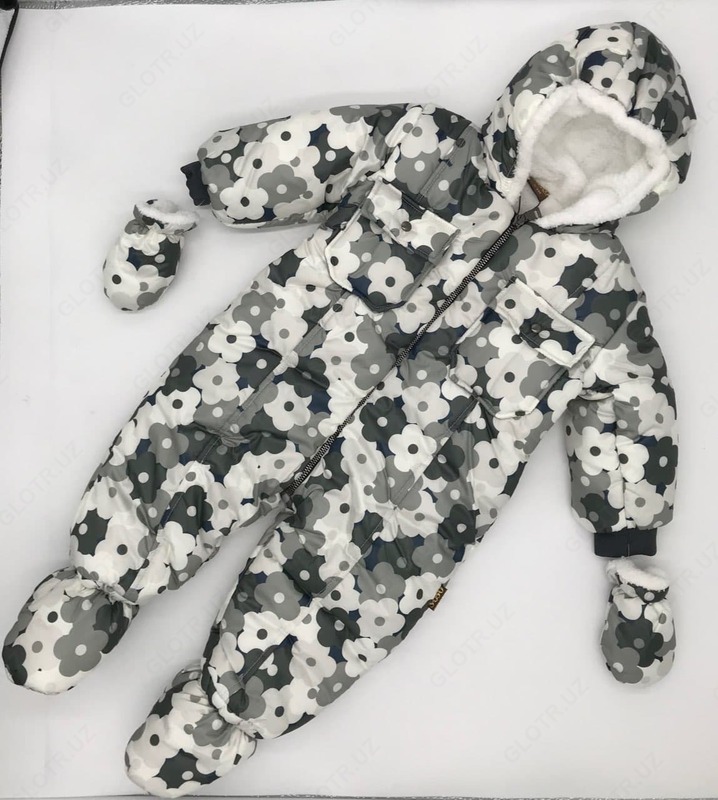 Стильный комбинезон с карманами для девочки - 250 000 сум