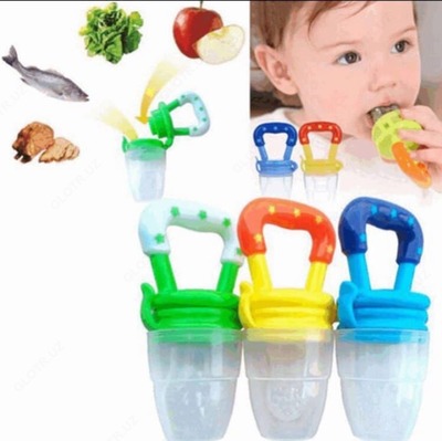 Ниблер для малыша с силиконовой соской и сеточкой