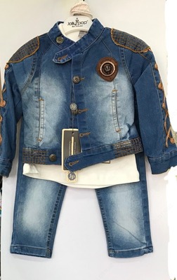 Джинсовый костюмчик-тройка для мальчика