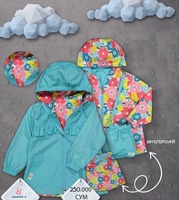 Дождевик для девочки( двухсторонний)