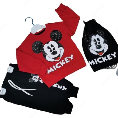 Костюм- двойка и рюкзак "Микки Маус" для мальчика