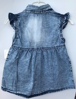  Qizlar uchun denim kiyimi-sarafan - 