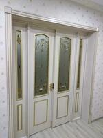 Двери МДФ фрезерный ламинат