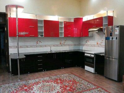 Кухня МДФ ламинат с акриловым фасадом