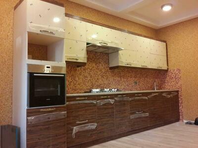 Кухня МДФ ламинат с акриловым фасадом - от 1 800 000 сум / пог. м