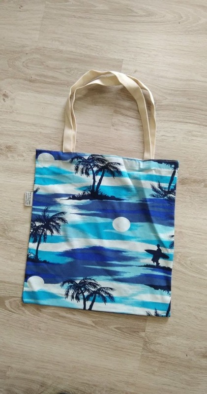 Эко-сумка с необычным принтом