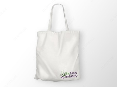 Эко-сумка с нанесением логотипа BioMed Industry - Цена по запросу
