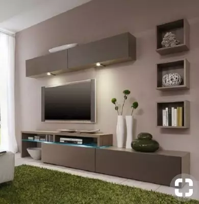 Тумба-стенка-полки под телевизор Арт 014