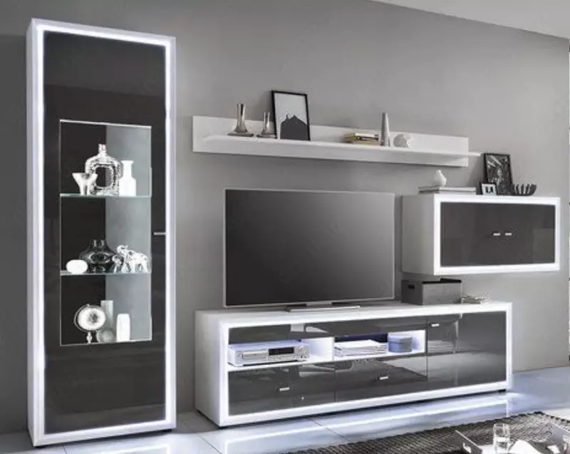 Стенка-полки под телевизор (TV зона) Арт 024