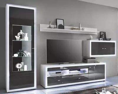 Стенка-полки под телевизор (TV зона) Арт 024