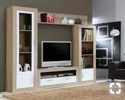 Televizor uchun devor javonlari (TV zonasi) 029-modda