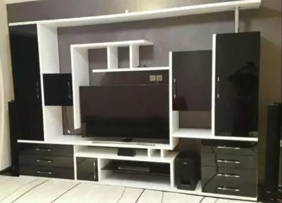 Стенка-полки под телевизор (TV зона) Арт 036