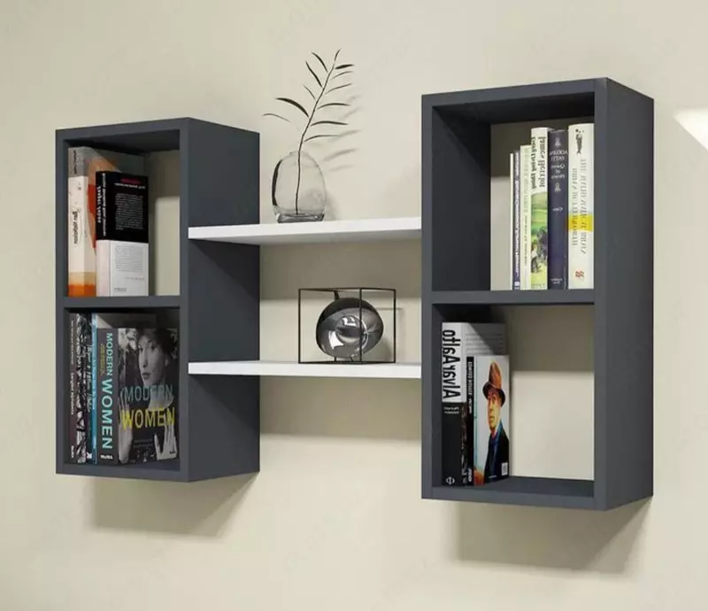 Devorga o'rnatilgan dekorativ javon, Art 003