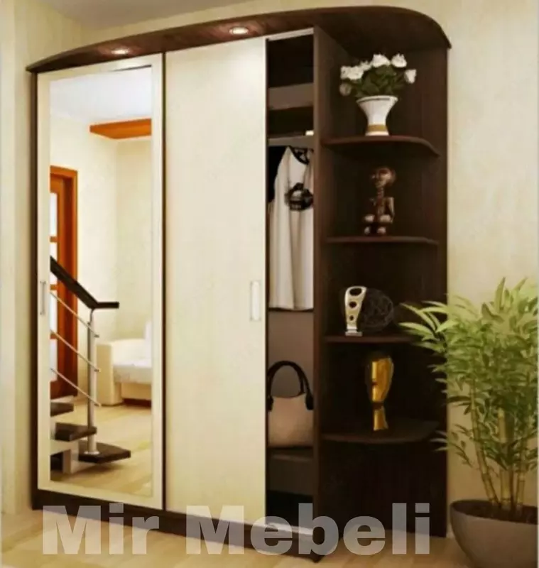 Гардеробный шкаф с купе системой MEPA 008