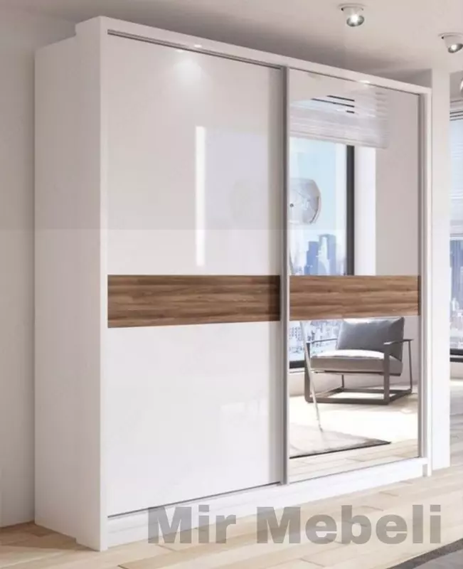 Гардеробный шкаф с купе системой MEPA 010