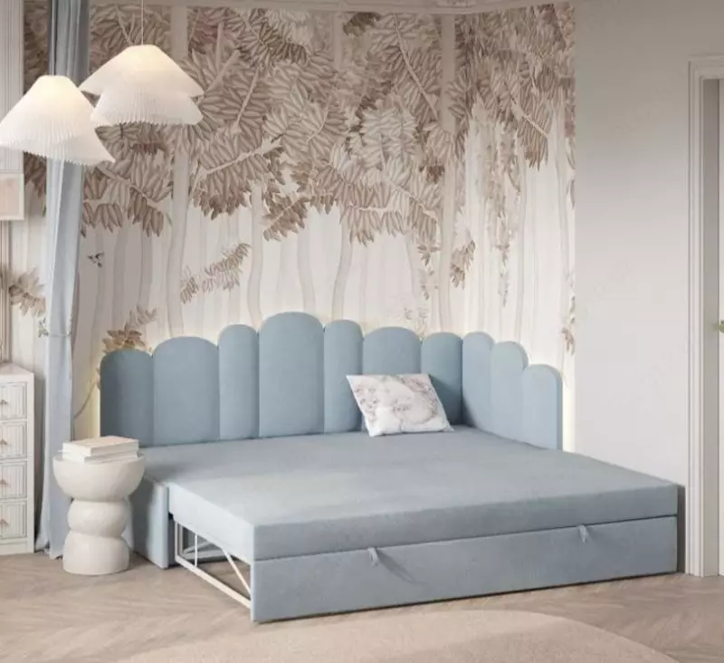 Двуспальная кровать 004