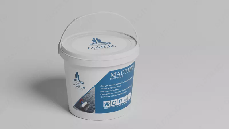 Жидкий Битум 16 кг вёдрах