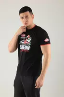 Logotipli erkaklar uchun polo futbolka (3)