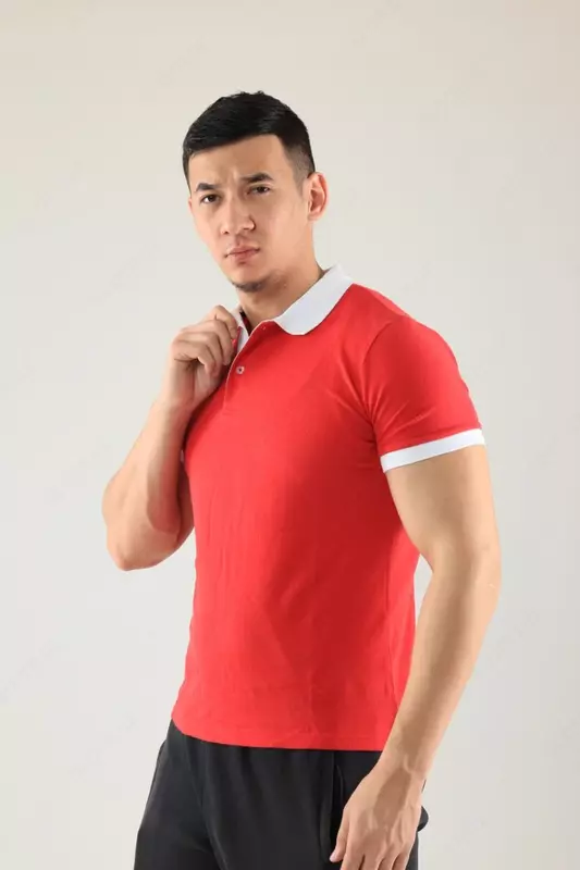 Футболка мужская Polo с логотипом (3)