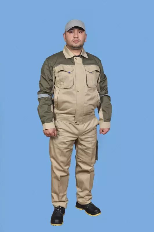 комплект (куртка+брюки) из смесовых тканей