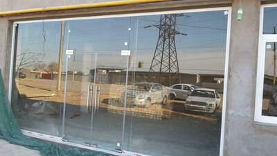 Ikkita eshikli vitrajli vitraj