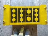 3 блоковая круглая форма для шлакоблоков