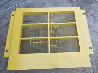 Форма для брусчатки для гидравлических прессов