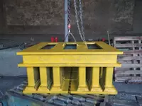 Форма для брусчатки для гидравлических прессов