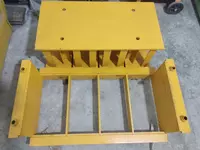 Форма брусчатки для шлакоблоковых станков