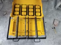 3 блоковая форма шлакоблоков 2 сторонняя фаска - по запросу