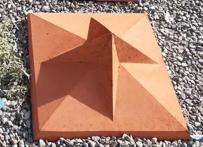 Форма шапка для заборов