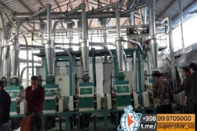 Линия оборудования для производства муки