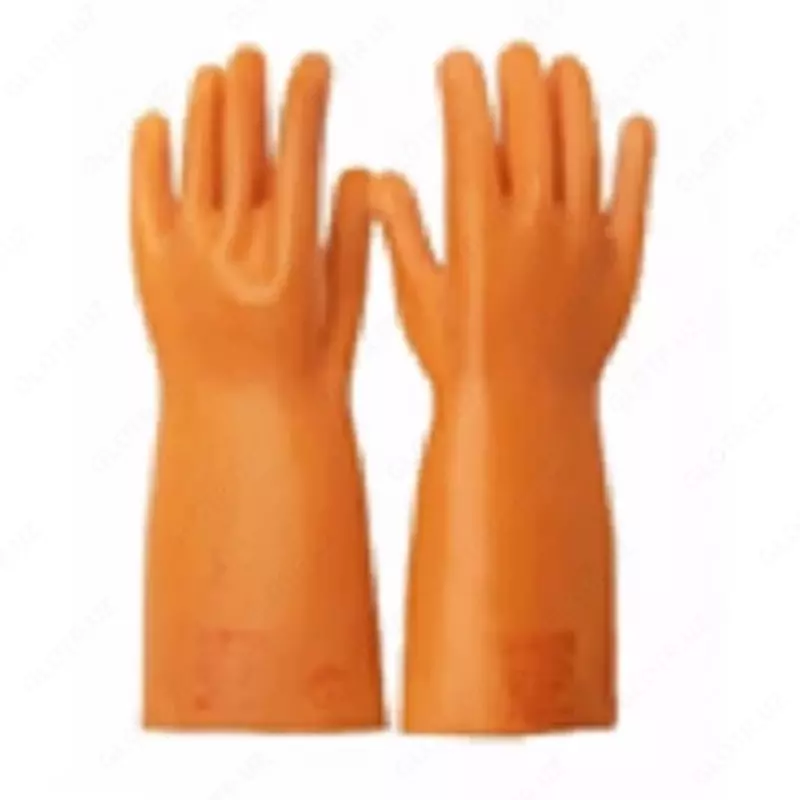 Choksiz dielektrik qo'lqoplar (lateks) TU-38.305-5-63-97 (Rossiyada ishlab chiqarilgan)