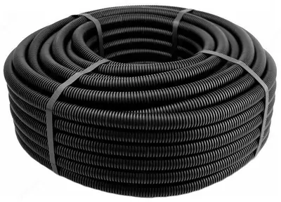 Гофра ПНД d-50 2 х стенная с протяжной проволокой - 20 400 сум / шт.