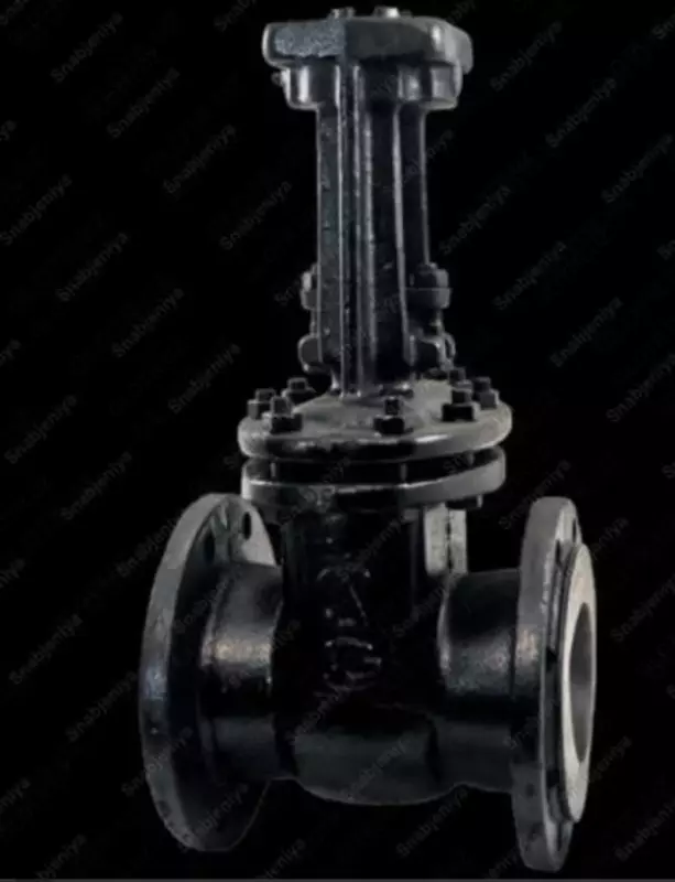 Задвижка чугунная 30ч906бр 100 мм