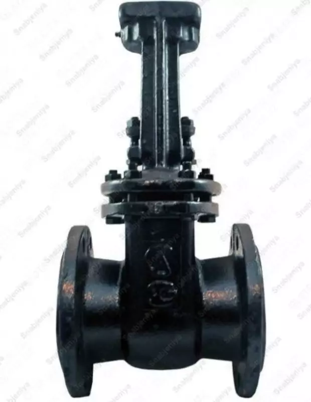  Задвижка чугунная 30ч906бр 100 мм - 
