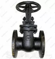 Задвижка чугунная клиновая фланцевая 30ч6бр Ду80 Ру10