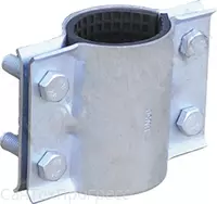 Хомут стальной ремонтный для труб DN50 (57-63)