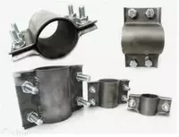 Хомут стальной ремонтный для труб DN65 (75-76) - 196 000 сум