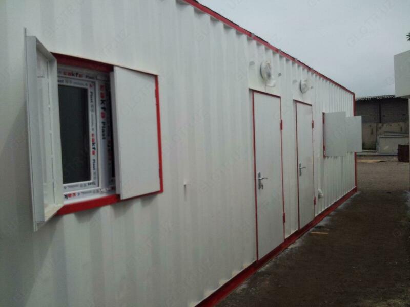  Производство модульных мобильных зданий на основе морских контейнеров - Блок-контейнеры