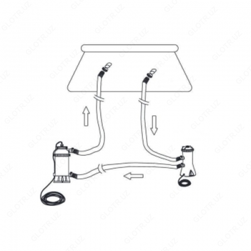 Elektr suv isitgich INTEX 28684 - {0} so'mdan