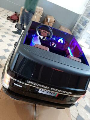 Детский электромобиль Range Rover с активном поворотникам Только в розницу