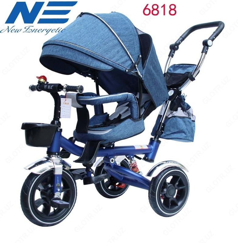 Велоколяска трансформер спинка откидывается сиденье поворачивается Детский транспорт