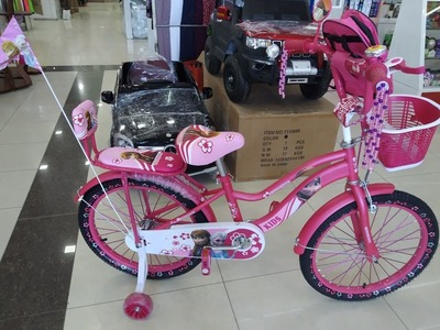 Велосипед Принцесса Сафия Velosiped Safiya с боковыми колесами для девочек - 1 076 690.7 сум / шт.