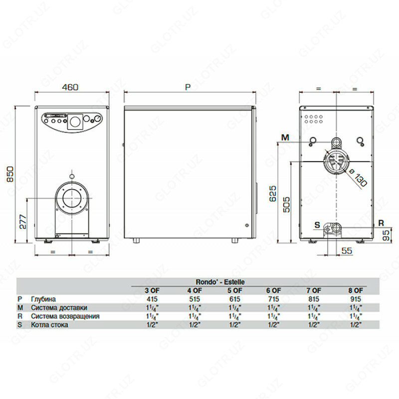  Sime Rondo 3 universal universal qozonlari - 
