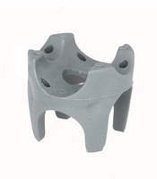 Gorizontal ravishda mustahkamlash uchun qisqich 10/15/20/25 mm d4-18